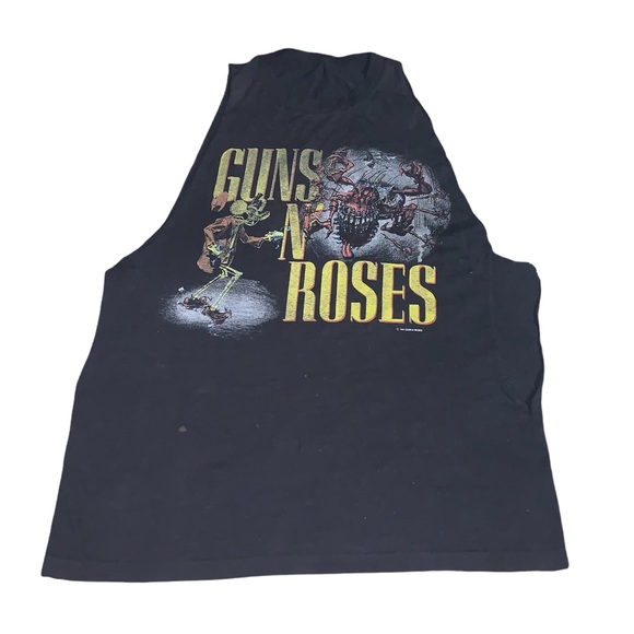 Vintage 1987 Guns N’ Roses Appetite For Destruction Banned Rape Shirt